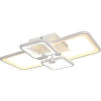 Lámpara de techo LED V-TAC de 74 W con control remoto, CCT, 3 en 1, regulable