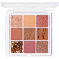 Palette de fards à paupières pailletés, effet scintillant, waterproof et longue tenue.