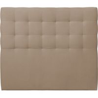 Tête de Lit Carrée Milano Taupe 120 x 160 cm
