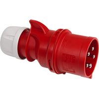1 Fiche CEE 5 pôles 32 A avec inverseur de phase IP44 pour chantier