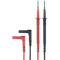 Gossen Metrawatt KS17-S Cavo di misura Sonda Spina 4 mm 1.50 m Rosso/Nero 1 pz.