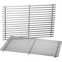 44,5 cm Grille de calandre pour Weber Spirit I II 300 Series 310 E310 320 S310 S320, pièces de rechange de grille en acier inoxydable, 7639