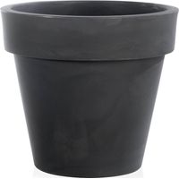 Vaso Ø60x54 cm in Polietilene Tulli Vaso Standard One Essential 60 Antracite