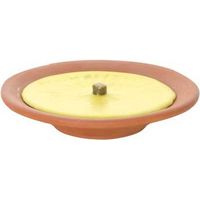 Bougie à la citronnelle en terre cuite mm 165 Lapillus 05899