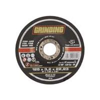 DISCHI DA TAGLIO E DA SGROSSO CENTRO DEPRESSO PER FERRO Ø MM.115- - ø mm.115x2,4 foro 22,2 da taglio per ferro - 50 pezzi GRINDING