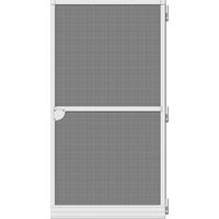 Puerta mosquitera abatible, blanca, 100 x 210 cm