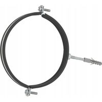 Metallschelle mit Gummidichtung für 4"-Rohre (107–112 mm)