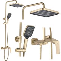 SET DOCCIA REA JOE BRUSH GOLD