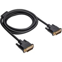 Cable Akyga AK-AV-02 DVI de 24+5 pines, doble enlace, para monitor Full HD, 1,8 m, macho/macho.