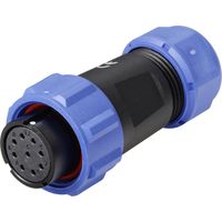 Weipu SP2110 / S 9 II Rundstecker Buchse, gerade Gesamtpolzahl: 9 Serie (Rundsteckverbinder): SP21