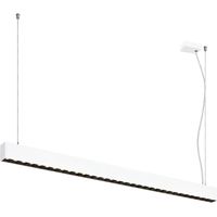 Suspension GLENOS® PRO 12 m DALI UGR16 long. 210 cm 3000K blanc / noir - SLV - 1010509