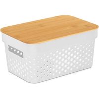 panier de rangement blanc de 12 cm