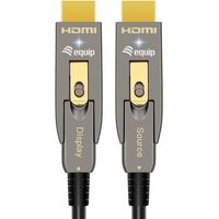 Equip HDMI HS Ethernet 2.1 D/A D-AOC 8K/60Hz 20.00m grau (119473)