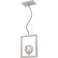 Zoa Nickel pendant light