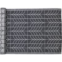 Jokipiin Humina Sauna Sitzunterlage 45 x 160 cm Sauna Seat Cover black/white