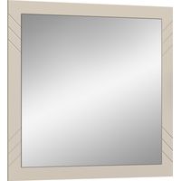 Specchio LUNA – Beige opaco – Quadrato 80x80 cm – Da appendere