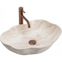 AUFSATZWASCHBECKEN REA PEARL KALLISTO BEIGE