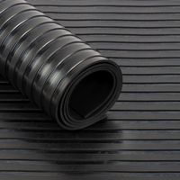 ETM – Tapis de sécurité en caoutchouc SBR 200 x 50 cm – Épaisseur 3 mm – Antidérapant pour environnements industriels – Résistant aux intempéries