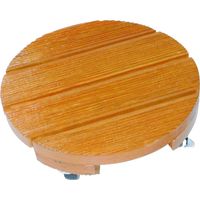 Runder Rollständer aus Holz "Flora Roll Lasure" - 40 cm NORTENE