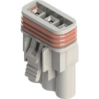 Boîtier femelle pour câble série 572 EDAC 572-003-000-200 Nbr total de pôles 3 Pas: 5.08 mm 1 pc(s)