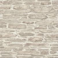 Weathered Brick Effect Wallpaper Grey Paste The Wall Textured Vinyl Rustic