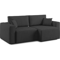 Morfeo Divano in tessuto impermeabile 215 cm nero