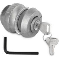 Antivol de Remorque pour Attelage À Billes Antivol pour Attelage de Remorque Verrou D'Attelage Antivol Tete D'Attelage Verrouillage Remorque Sécurité Hitchlock Cadenas pour Caravane avec 2 Clés