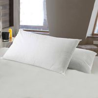 Oreiller Sappada, Indéformable Antimousse Antibactérien Anti-allergique, Tissu Made in Italy, Couleur Blanc