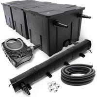 SunSun Set per laghetti CBF-350C chiarificatore CUV-272 72W pompa NEO12000