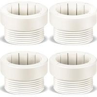Adaptateur stabilisateur de parasol de piscine fileté de 1,75 pouce pour terrasses extérieures.