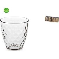 Royal Norfolk Bicchieri Vibe Set 3 Pezzi Vetro Trasparente 28 cl