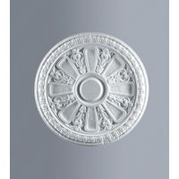 Dekorative Rosetten für die Decke in erweiterter Polystyrol Verschiedene Dekorationen - ER 45 - Ø45 cm.