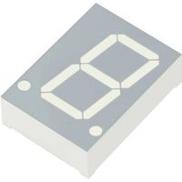 Kingbright Afficheur 7 segments vert 20.32 mm 2 V Nombre de chiffres: 1 SC08-11CGKWA