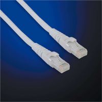 CAVO RETE UTP CAT.6 1MT LS0H GRIGIO HALOGEN FREE NO SCHERMATO
