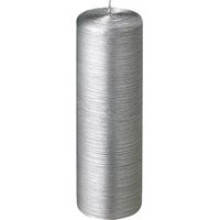 Bougie Pillier Argent Ht 250mm - La Francaise