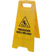 SEGNALAZIONE ATTENZIONE PAVIMENTO BAGNATO