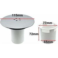 Caniveau de douche, caniveau de douche 90 mm/115 mm, remplacement du couvercle du caniveau de douche-Crezuo