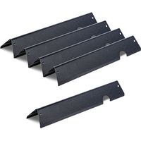 Barres Cache-brûleurs 5PCs Déflecteur de Graisse pour Brûleur de