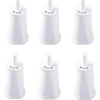 Lot de 6 filtres à eau de rechange pour machine à café expresso suisse Sage Oracle Touch Barista Claro BES008 BES920 BES878 BES880 BES980 BES990
