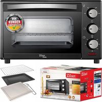 Elektrischer Pizzaofen mit Grillfunktion, 15 l, Leistung 1200 W