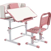 ZONEKIZ Kids Desk and Chair Set