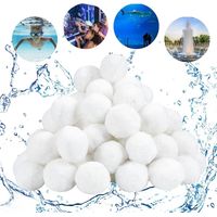 Boules filtrantes pour système de filtration à sable de piscine, adaptées à divers systèmes de filtration, 1300 g
