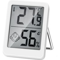 Digitales Thermometer, hochpräzises digitales Thermometer, Innen-Hygrometer, Luftfeuchtigkeitsanzeige mit großem Bildschirm und perfektem Thermometer für die Überwachung von Häusern und Babyzimmern