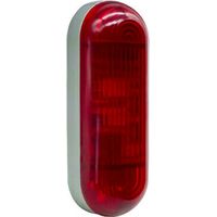 Semaforo A Led Da Parete 1 Luce Rosso Red 24v Automazione Automatismi 550/1041