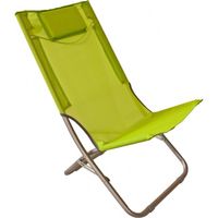 Spiaggina mod.Like in texitilene e metallo verde