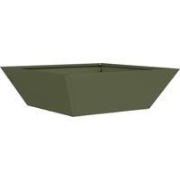 Maison Exclusive - Cache-pot de jardin Vert olive 50 x 50 x 15 cm
