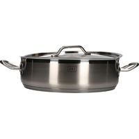 Cacerola con tapa BOJ de 28 x 8 cm, 2 asas Premium