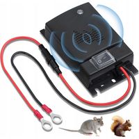 Repeller Anti Martres,Anti Martre Voiture,Ultrason Défense Contre Les fouines pour Voiture,Repulsif Fouine pour Voiture,Repulsif Ultrason Anti Rongeur pour Voiture Haute fréquence,Alimentation 12V-DO