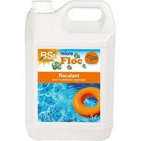 Flockungsmittel Schwimmbad - BSI - Micro Floc 5 L - Kraftvoll - Wasserklärer - Optimiert die Filtration