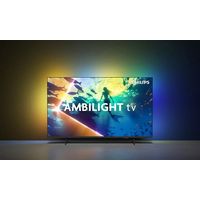 Philips – TV LED 65" 4K UHD Ambilight – Dolby Atmos – 3 ports HDMI – Classe énergétique A – 164 cm – Taux de rafraîchissement 60Hz